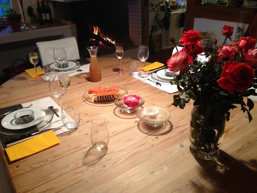 Guesthouse Les Mignardises Laufen-Uhwiesen 객실 사진